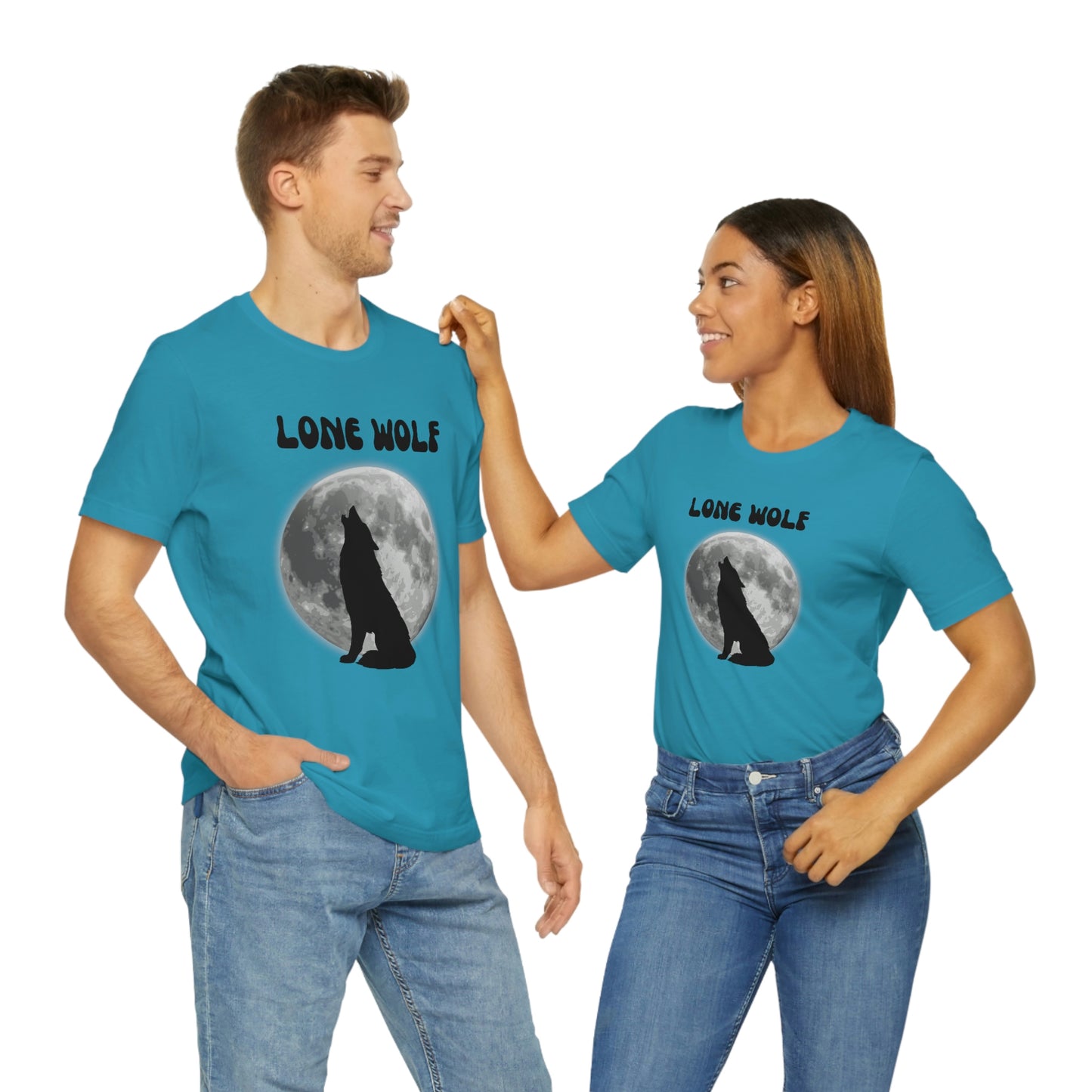 Lone Wolf T-shirt, Lone Wolf, Wolf howling, wolf, gift for man, gift for dad, nature, camping, outdoors