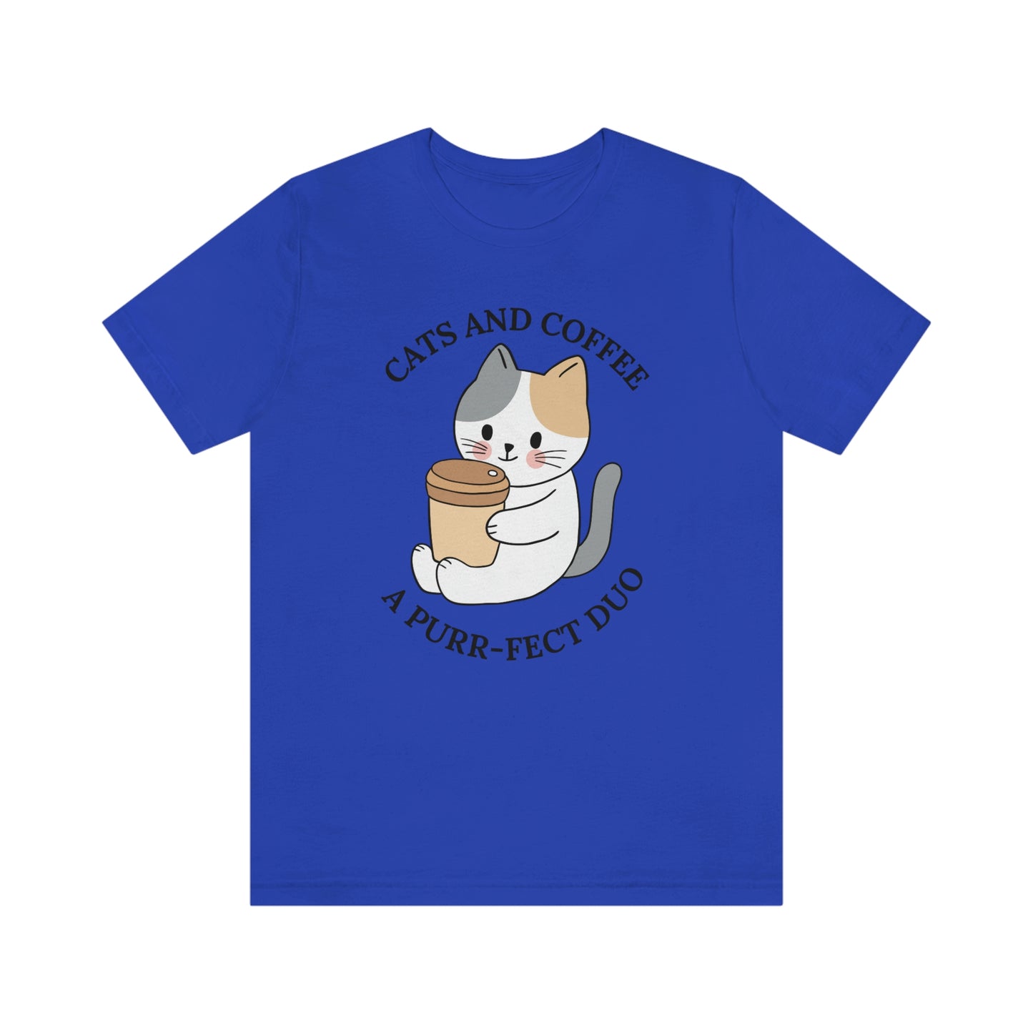 Cat and Coffee, Gift for cat lover, Gift for coffee lover, cat and coffee t-shirt, shirt for cat owner, gift for mom