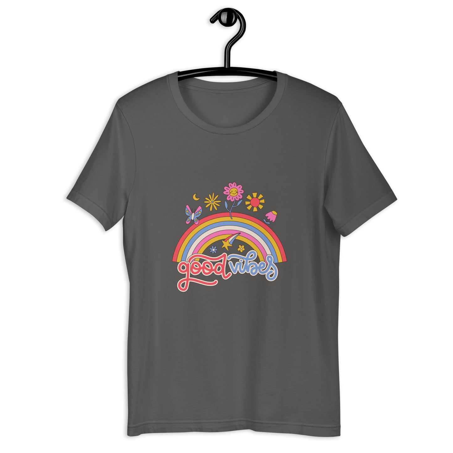 Good Vibes Spring Time Design Unisex t-shirt