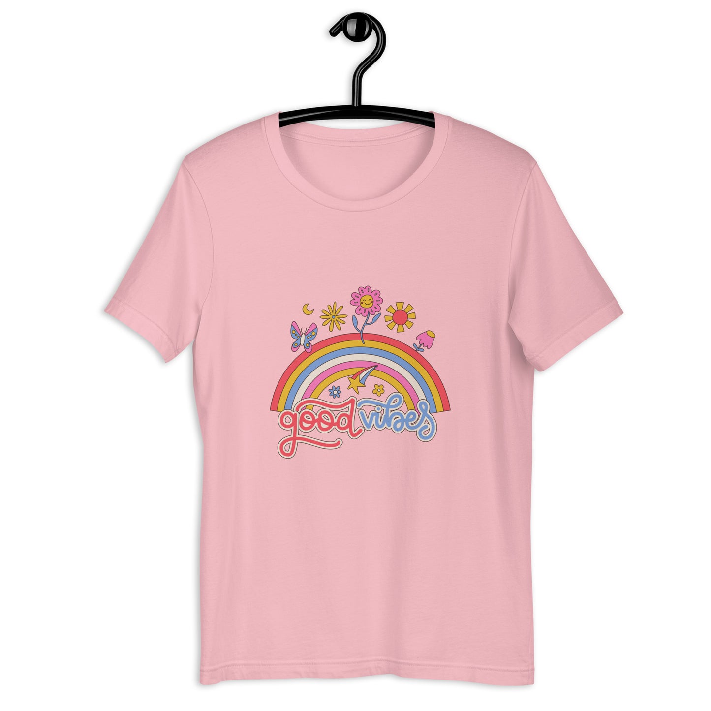 Good Vibes Spring Time Design Unisex t-shirt